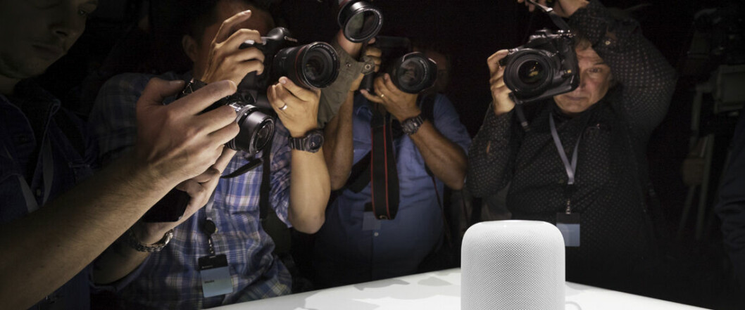 WWDC: HomePod var ett av produktene som fikk mye oppmerksomhet på årets Apple-utviklerkonferanse. (Foto: Apple)
