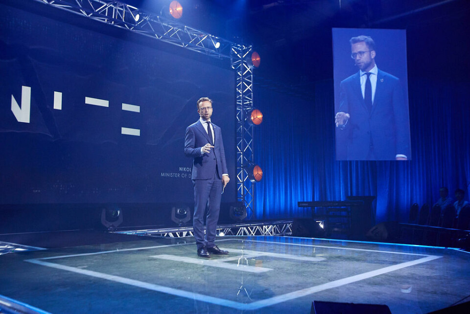 GULL: Digitaliseringsministeren åpnet Ignite 2019. Han sa blant annet at data er gull, hvis vi foredler og forvalter det riktig. (Foto: Cognite) GULL: Digitaliseringsministeren åpnet Ignite 2019. Han sa blant annet at data er gull, hvis vi foredler og forvalter det riktig. (Foto: Cognite)