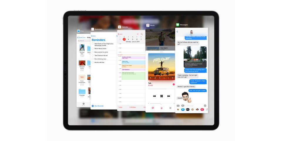 PAD: iOS i forkledning, men begynnelsen på noe helt eget (Foto: Apple) PAD: iOS i forkledning, men begynnelsen på noe helt eget (Foto: Apple)