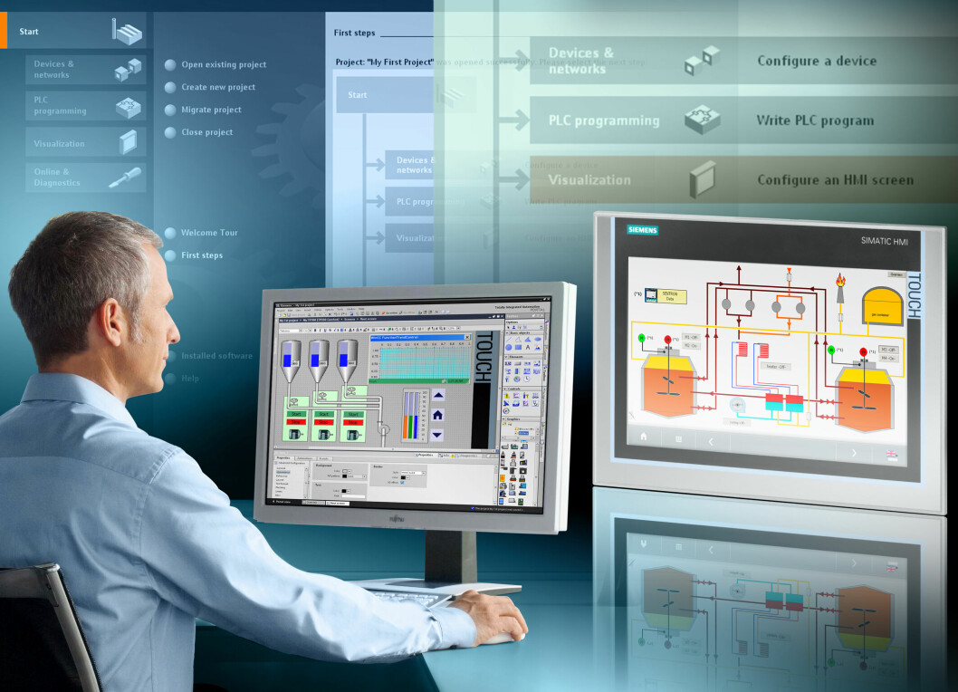 SCADA: Kontrollsystemet Siemens WinCC for prosesskontroll i industrien har store svakheter. (Foto: Siemens.com)