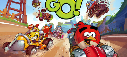 Angry Birds Go med multiplayer