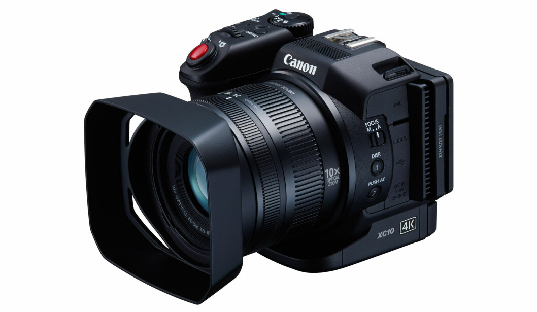 KOMPAKT: Canon XC10 kan kjøres med lysfølsomheten satt helt til ISO 20.000 og kan derfor brukes til dokumentarfilming under veldig dårlige lysforhold. (Foto: Canon) KOMPAKT: Canon XC10 kan kjøres med lysfølsomheten satt helt til ISO 20.000 og kan derfor brukes til dokumentarfilming under veldig dårlige lysforhold. (Foto: Canon)