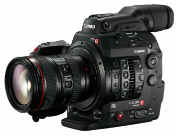 CINEMA: Canon har oppdatert Cinema-serien med EOS C300 Mark II. (Foto: Canon) CINEMA: Canon har oppdatert Cinema-serien med EOS C300 Mark II. (Foto: Canon)