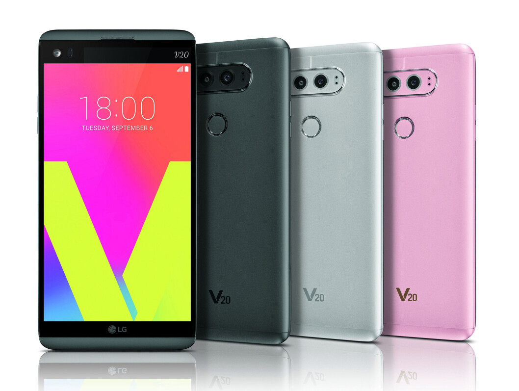 MYE GOTTER: LG V20 er den nyeste premiumsmarttelefonen som skal appellere til Youtube- og Snapchat-superbrukerne med 4K-video, HD-lyd, stabilisering og flere opptaksmuligheter. Foto: LG Mobile MYE GOTTER: LG V20 er den nyeste premiumsmarttelefonen som skal appellere til Youtube- og Snapchat-superbrukerne med 4K-video, HD-lyd, stabilisering og flere opptaksmuligheter. Foto: LG Mobile