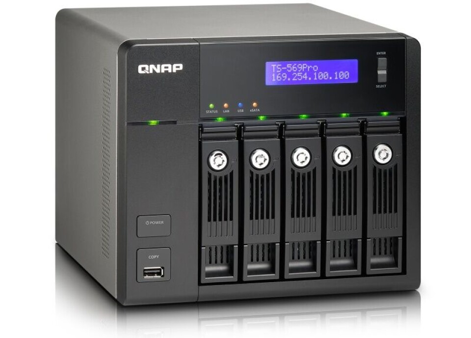 TEST: Qnap TS-569 Pro: Stor, rask og fleksibel