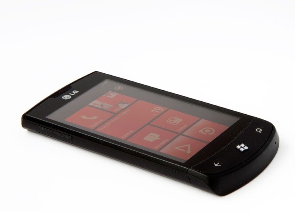 TEST: LG E900 Optimus 7 - Brukervennlig Phone 7
