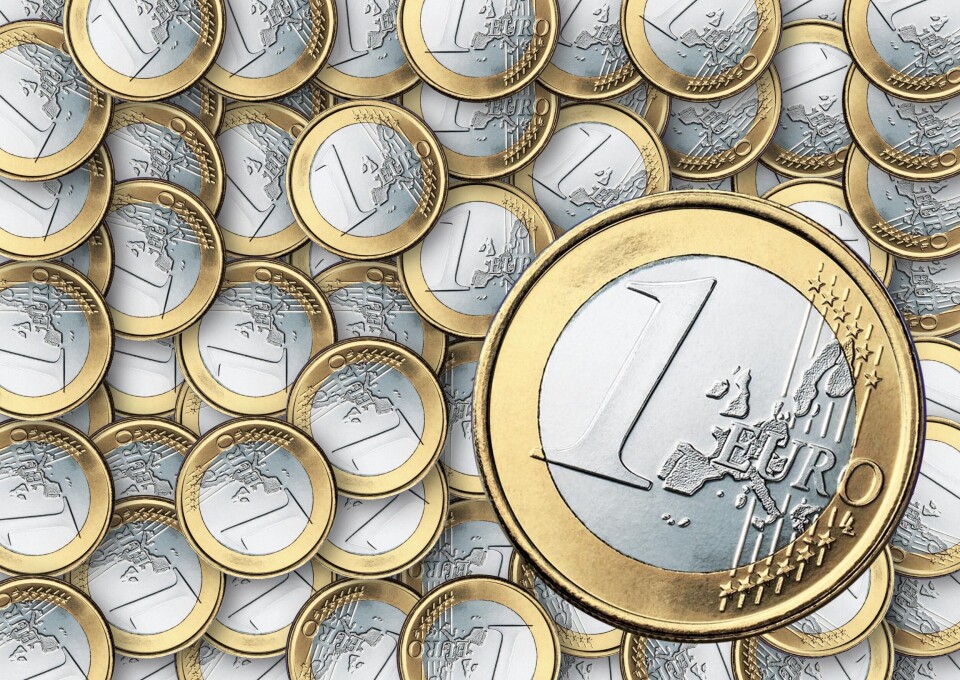 DIGITAL: Mynter og sedler vil ikke forsvinne om euroen blir digital, sier den europeiske sentralbanken. (Foto: Pixabay).