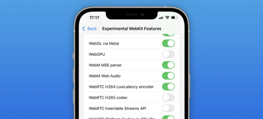 iOS 15 får støtte for WebM