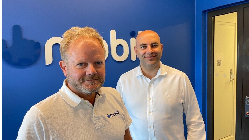DIREKTØRER: Jørn Jamissen blir kategoridirektør og George Demir salgsdirektør i Mobit. (Foto: Mobit)