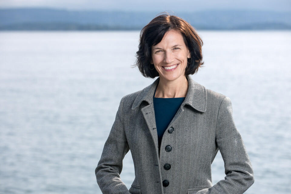 SLUTTER: Kimberly Lein slutter i Microsoft. Nå blir hun leder i C4IR Ocean. Stiftelsen er en del av World Economic Forums globale nettverk med fjerde industrielle revolusjon (C4IR) sentre. (Foto: Heidi Dokter) SLUTTER: Kimberly Lein slutter i Microsoft. Nå blir hun leder i C4IR Ocean. Stiftelsen er en del av World Economic Forums globale nettverk med fjerde industrielle revolusjon (C4IR) sentre. (Foto: Heidi Dokter)