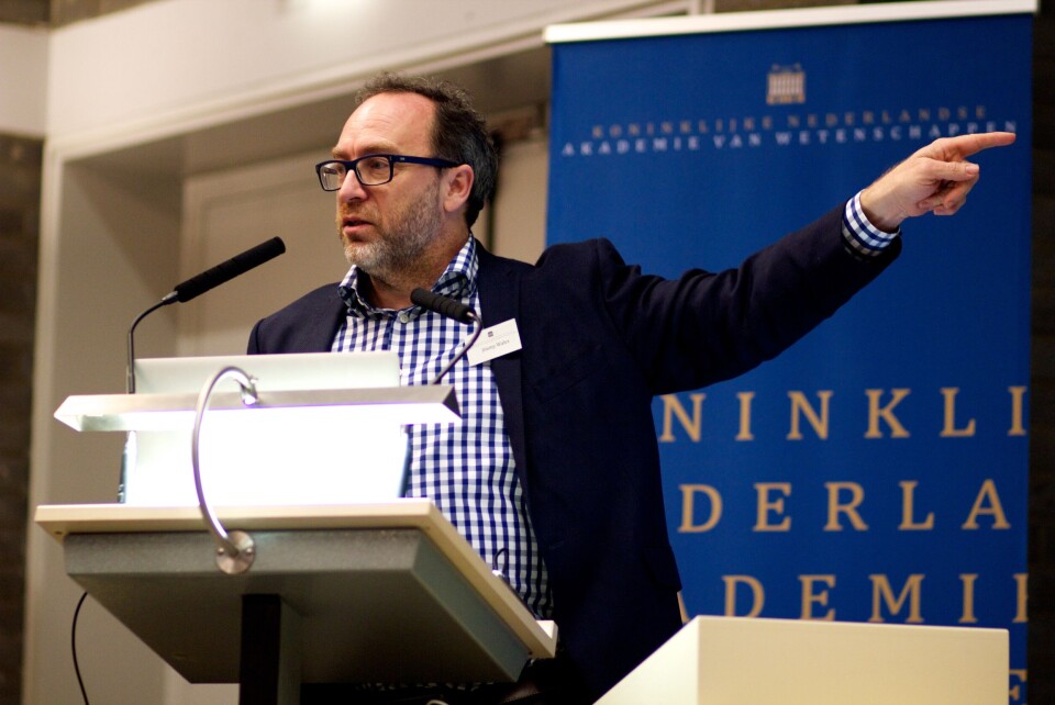 HAR SVIKTET: Twitter og Facebook sviktet i håndteringen av USAs president Donald Trump og hans grunnløse påstander om valgfusk, ifølge Wikipedia-grunnlegger Jimmy Wales. (Foto: Sebastiaan ter Burg/ Wikimedia Commons) HAR SVIKTET: Twitter og Facebook sviktet i håndteringen av USAs president Donald Trump og hans grunnløse påstander om valgfusk, ifølge Wikipedia-grunnlegger Jimmy Wales. (Foto: Sebastiaan ter Burg/ Wikimedia Commons)