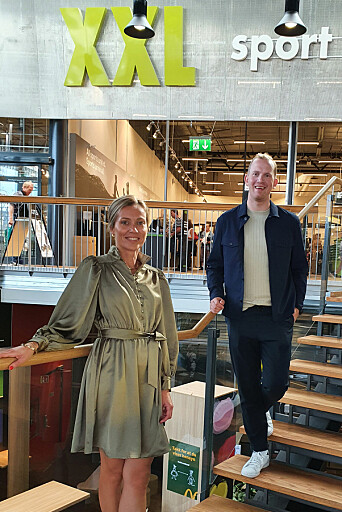 XXL: Kristoffer Løvmyr fra XXL tok med seg erfaring når de implementerte nytt HR-system. Janicke Mabro Carlsson har hatt ansvaret fra Catalystone's side (Foto: Catalystone) XXL: Kristoffer Løvmyr fra XXL tok med seg erfaring når de implementerte nytt HR-system. Janicke Mabro Carlsson har hatt ansvaret fra Catalystone's side (Foto: Catalystone)