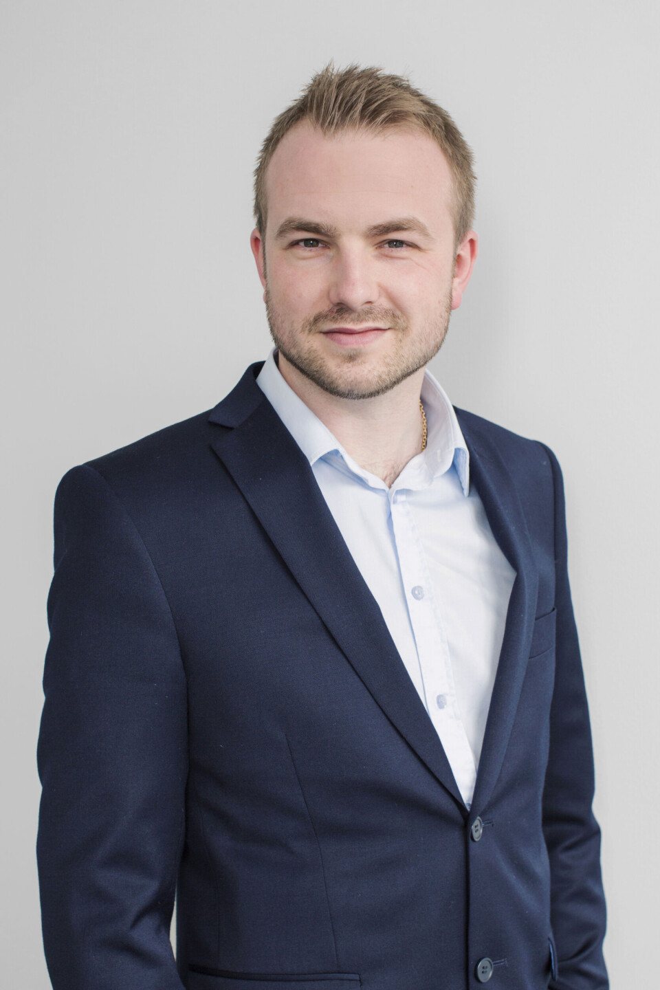 NY SJEF: Christian A. Mathiesen er utviklingssjef i Purity It. (Foto: Purity It)