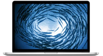FORCE TOUCH: Macbook Pro 15-tommer har fått Force Touch-styreflate. (Foto: Apple)