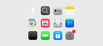 Multitasking på iOS 9-skjermen