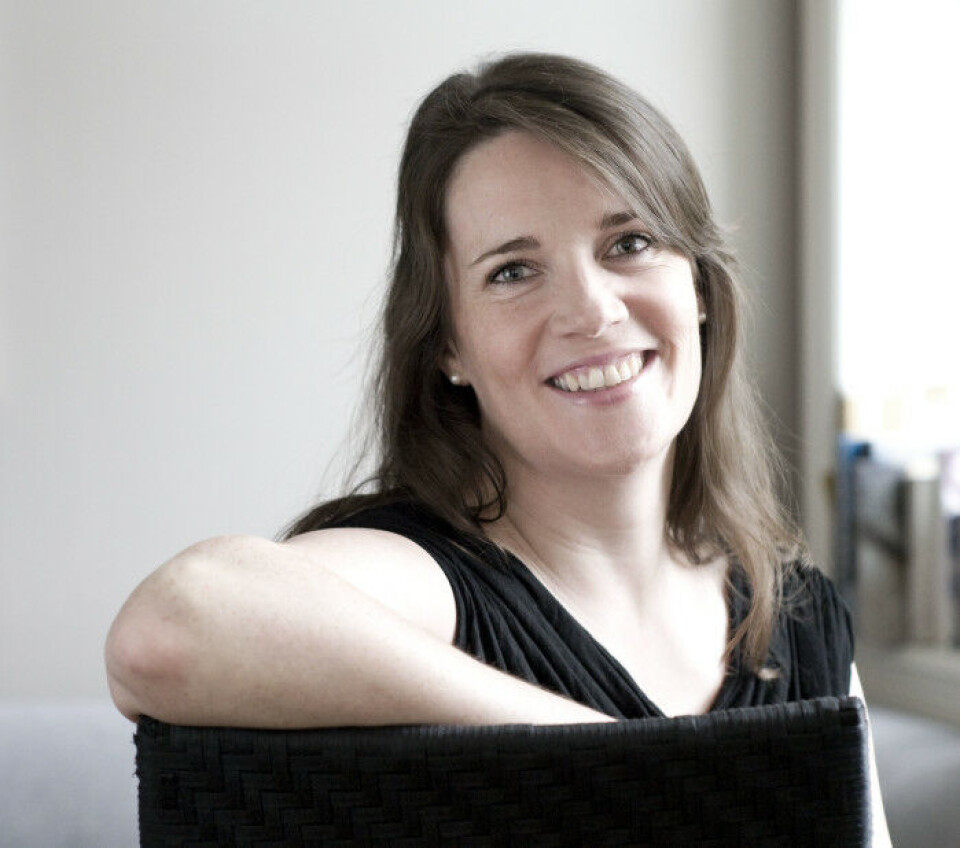 NY LEDER: Phoebe Harris er leder for tjenesteleveranse i Synergy Sky i Oslo. (Pressefoto)