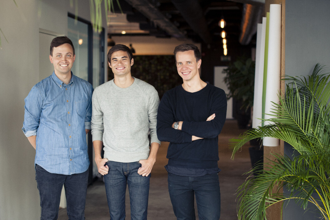 CO-FOUNDERE: Johan Bakken, Chris Kalani og Tobias Bæck står bak design-verktøyet Wake (Foto: Bakken & Bæck) CO-FOUNDERE: Johan Bakken, Chris Kalani og Tobias Bæck står bak design-verktøyet Wake (Foto: Bakken & Bæck)