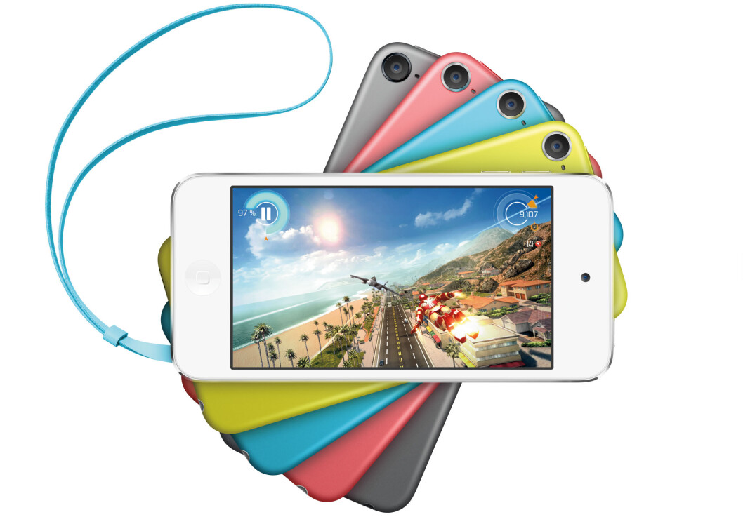 UTGÅENDE MODELL: iPod touch er først og fremst en musikkavspiller, men brukes også til video og spill. (Foto: Apple) UTGÅENDE MODELL: iPod touch er først og fremst en musikkavspiller, men brukes også til video og spill. (Foto: Apple)