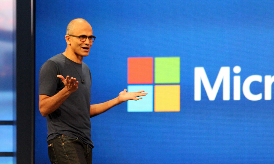 AVVISER: Microsoft-toppsjef Satya Nadella avviser at Windows Phone-plattformen kommer til å forsvinne. (Foto: Jon Phillips, IDGs nyhetstjeneste)