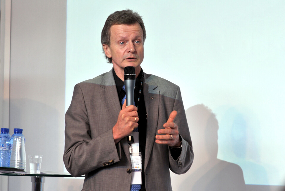 MER MEN MINDRE: Konsernsjef Jon Fredrik Baksaas leverte økt omsetning men dårligere resultat for hele Telenor. (Foto: Dag-Rune Z. Vollen) MER MEN MINDRE: Konsernsjef Jon Fredrik Baksaas leverte økt omsetning men dårligere resultat for hele Telenor. (Foto: Dag-Rune Z. Vollen)