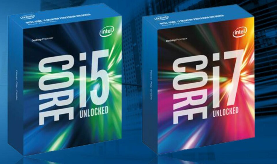 CPU IN BOX:De nye boksene til de første Skylake-prosessorene