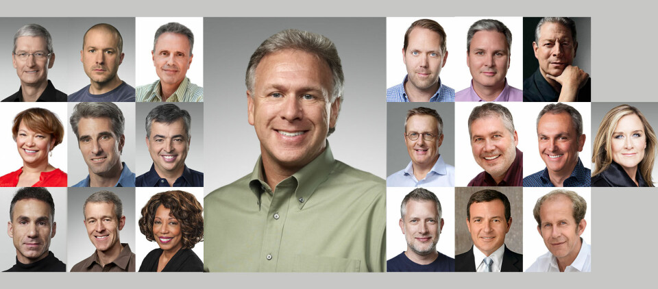 MEKTIG: Phil Schiller anses som en av de mest innflytelsesrike blant Apples ledere. (Foto: Apple)