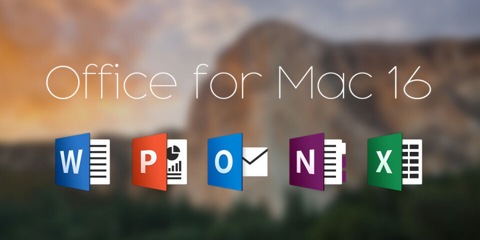 OFFICE 2016: Definitivt Office og optimalisert for Mac. OFFICE 2016: Definitivt Office og optimalisert for Mac.