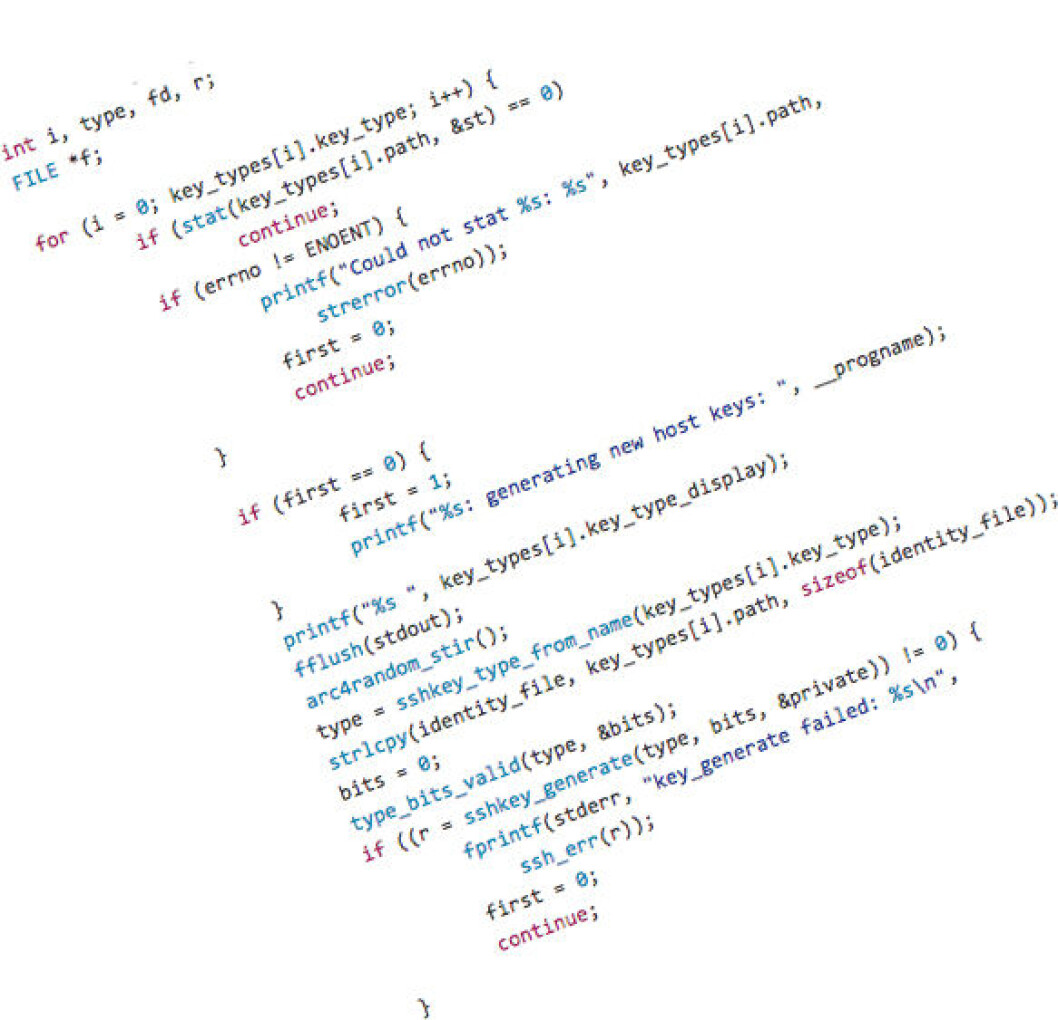 ÅPEN KODE: Sikkerhet og skalerbarhet er viktige årsaker til å ta i bruk fri programvare, mener Black Duck-respondentene. (Skjermdump: Kenneth Christensen Kilde: Github) ÅPEN KODE: Sikkerhet og skalerbarhet er viktige årsaker til å ta i bruk fri programvare, mener Black Duck-respondentene. (Skjermdump: Kenneth Christensen Kilde: Github)