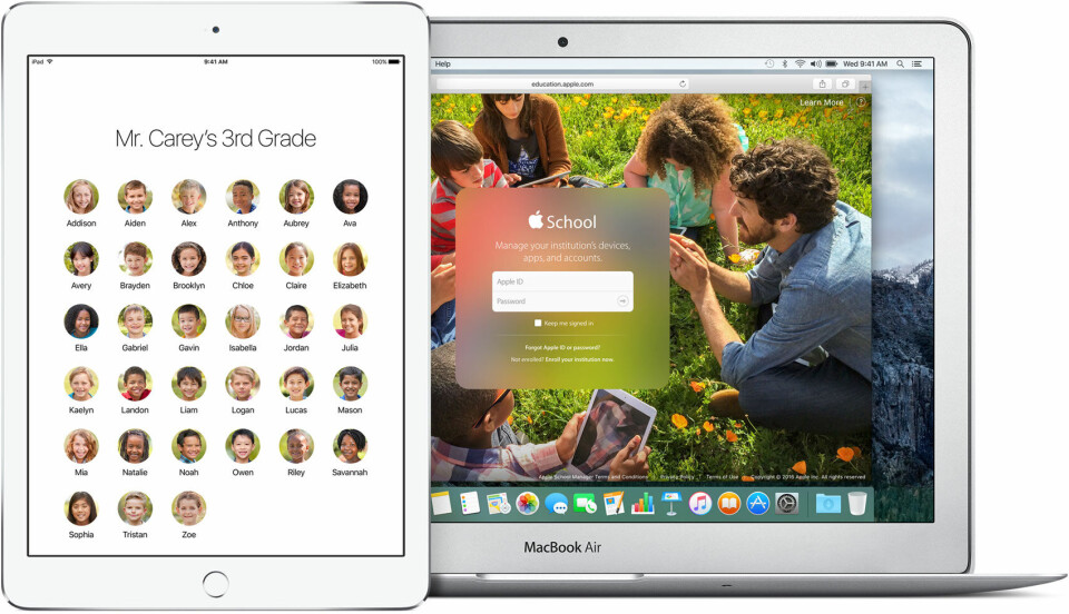 BETA: Flerbruker for undervisning. (Foto: Apple) BETA: Flerbruker for undervisning. (Foto: Apple)