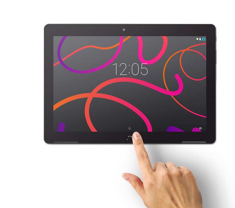 UBUNTU: Bq Aquaris M10, her med Android, kommer snart i Ubuntu-versjon. UBUNTU: Bq Aquaris M10, her med Android, kommer snart i Ubuntu-versjon.