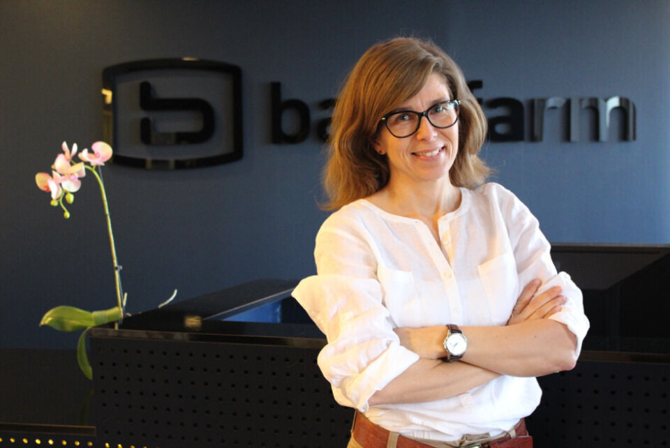 OFFISER OG LEDER: Anna Rehnström er leder for infrastruktur i Basefarm. (Pressefoto: Basefarm) OFFISER OG LEDER: Anna Rehnström er leder for infrastruktur i Basefarm. (Pressefoto: Basefarm)