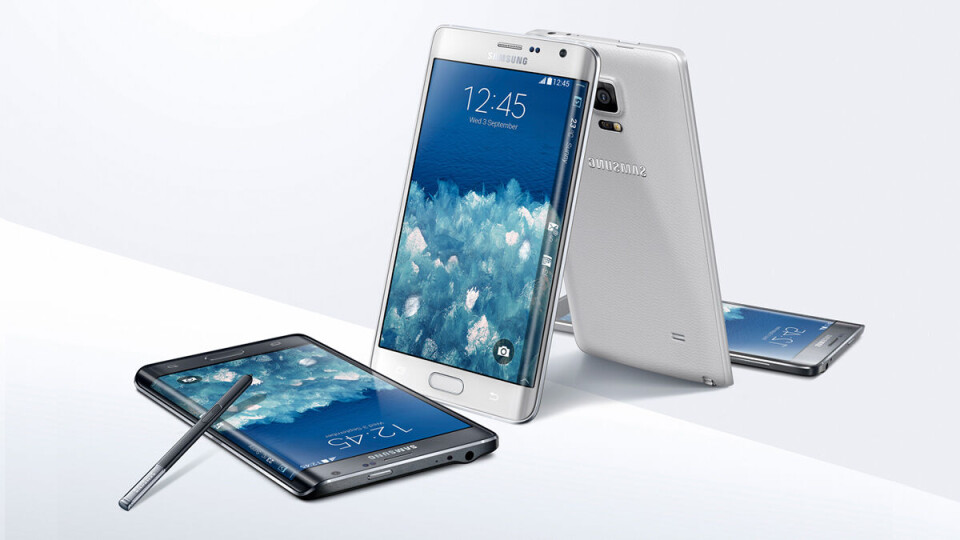 FLATER UT: Smarttelefoner når metningspunkt og salgstopp i 2017, hevder analysebyrå. Foto: Samsung