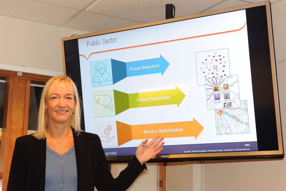 FORNYET TILLIT: - Vi er både stolte og glade for at Entercard viser oss fornyet tillit, sier administrerende direktør Anne-Sofie Risåsen i Capgemini Norge. (Arkivfoto: Ahlert Hysing) FORNYET TILLIT: - Vi er både stolte og glade for at Entercard viser oss fornyet tillit, sier administrerende direktør Anne-Sofie Risåsen i Capgemini Norge. (Arkivfoto: Ahlert Hysing)
