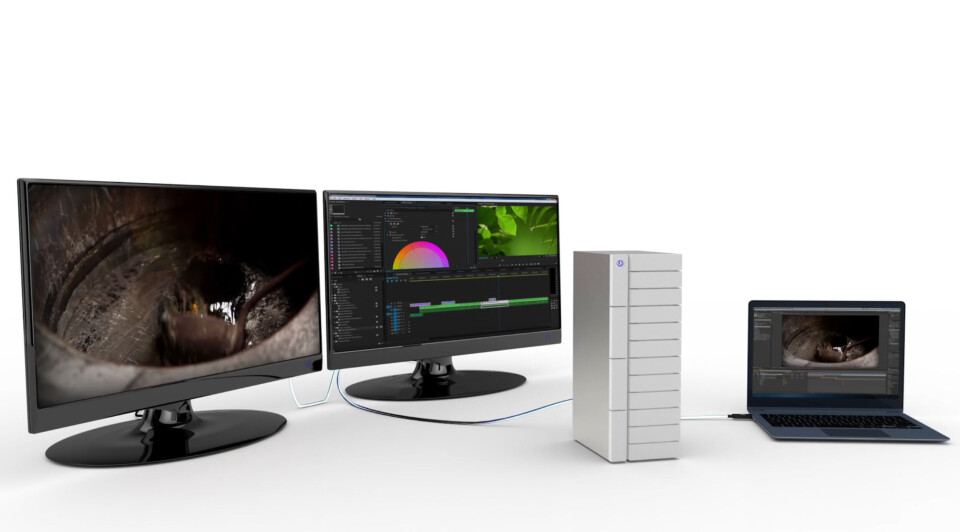 96 TERABYTE: Er det ikke på tide med en 100 TB-disk snart? (Foto: LaCie) 96 TERABYTE: Er det ikke på tide med en 100 TB-disk snart? (Foto: LaCie)