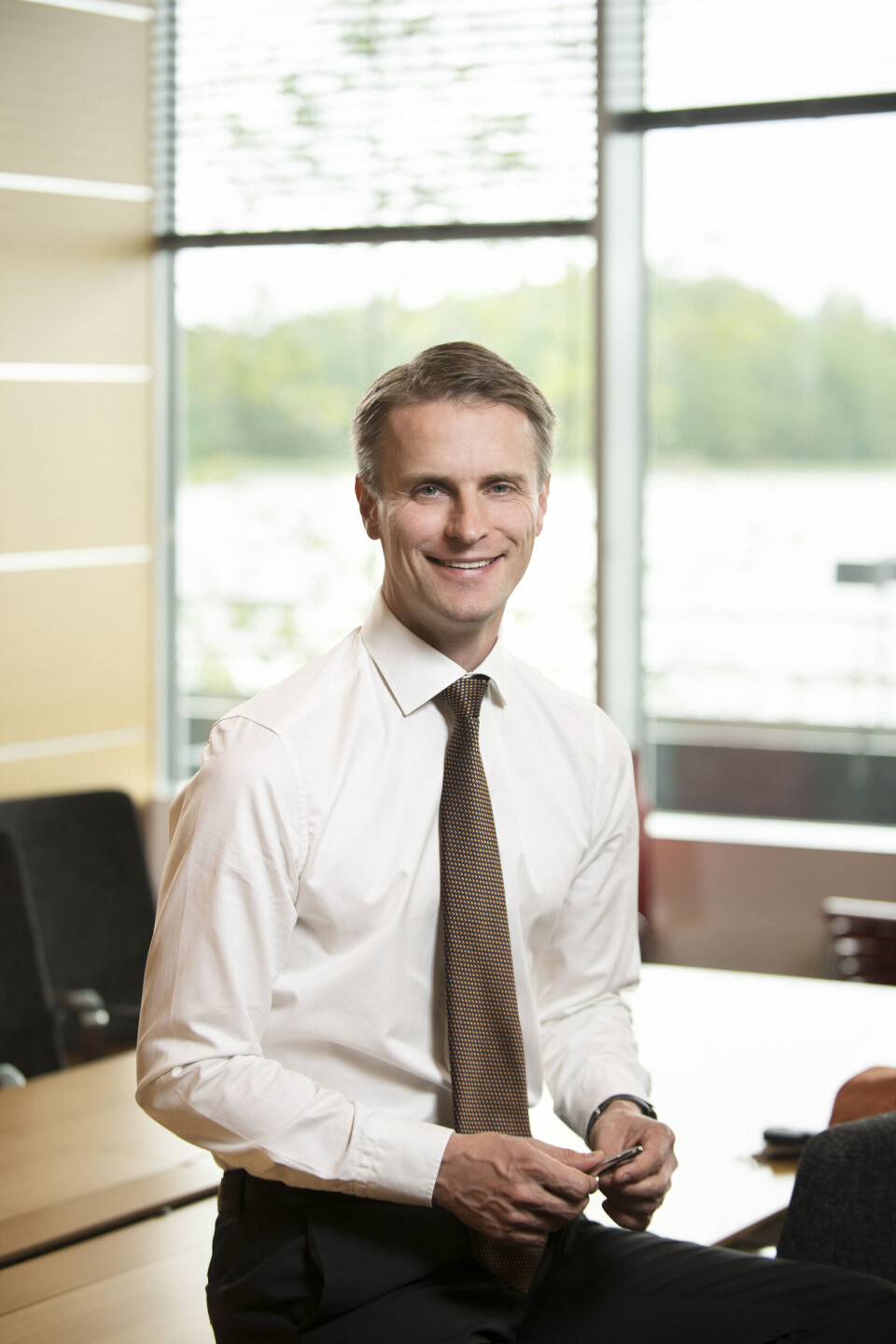 KJØPER: Administrerende direktør i Opuscapita, Patrik Sellner, sier oppkjøpet er et viktig skritt mot store ambiasjoner. (Foto: Sami Mannerheimo) KJØPER: Administrerende direktør i Opuscapita, Patrik Sellner, sier oppkjøpet er et viktig skritt mot store ambiasjoner. (Foto: Sami Mannerheimo)