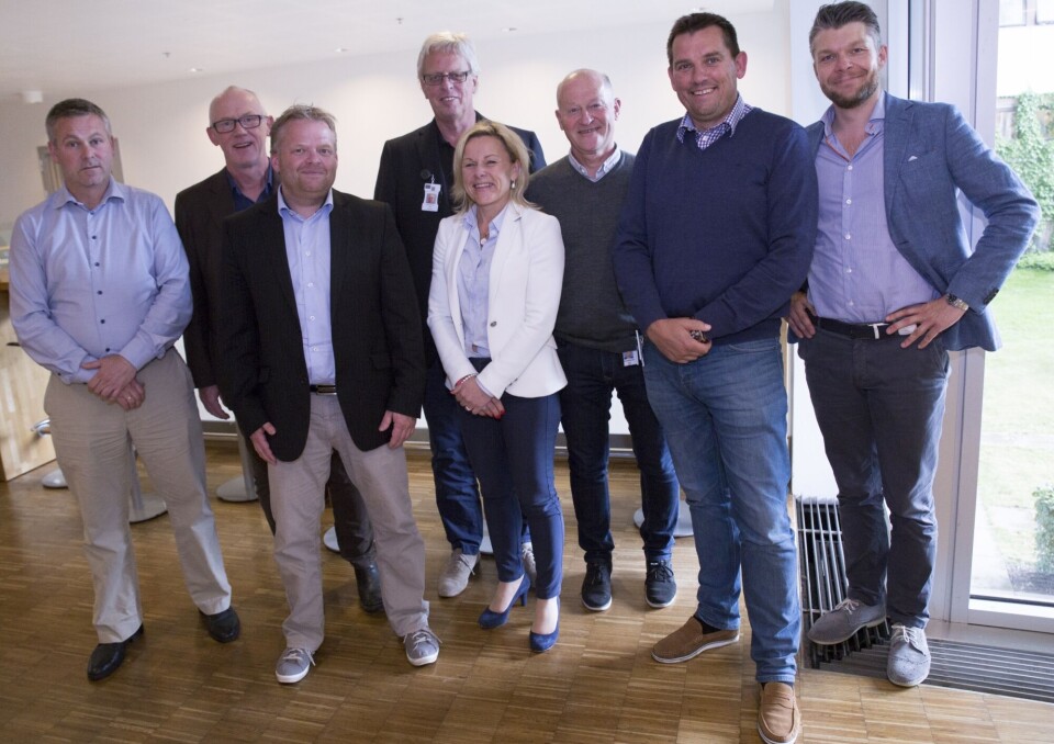 PASIENTFOKUS: Pasientenes deltakelse bidrar til bedre behandling, sier Heidi Blengsli Aabel i Checkware (midten). Her fra oppstartmøtet for implementeringen. PASIENTFOKUS: Pasientenes deltakelse bidrar til bedre behandling, sier Heidi Blengsli Aabel i Checkware (midten). Her fra oppstartmøtet for implementeringen.