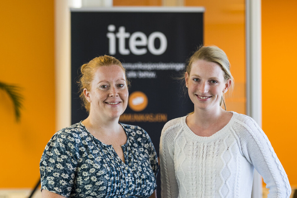 B2B-RÅDGIVERE: I Iteo får Linda Bringsvor og Rikke Kjendseth en rekke ledende it-selskaper som klienter. B2B-RÅDGIVERE: I Iteo får Linda Bringsvor og Rikke Kjendseth en rekke ledende it-selskaper som klienter.