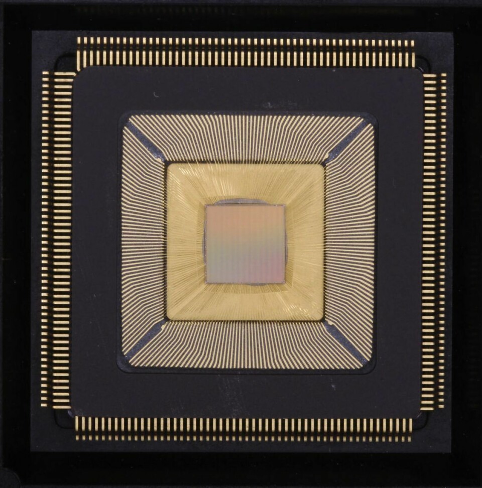 Princeton University's Piton processor has 25 cores, and is based on an OpenSparc design. Credit: Princeton University