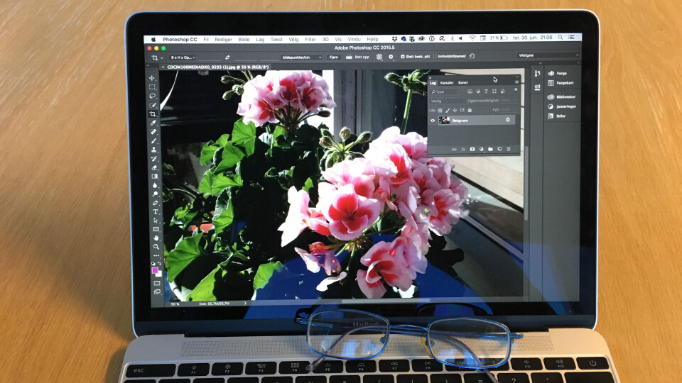 NY VERSJON: Adobe har lansert kraftig oppdatert versjon av Photoshop og mange andre Creative Cloud-programmer. (Foto: Toralv Østvang) NY VERSJON: Adobe har lansert kraftig oppdatert versjon av Photoshop og mange andre Creative Cloud-programmer. (Foto: Toralv Østvang)