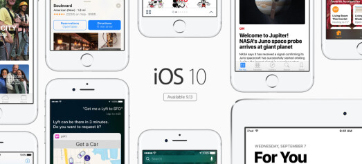 I dag kommer iOS 10