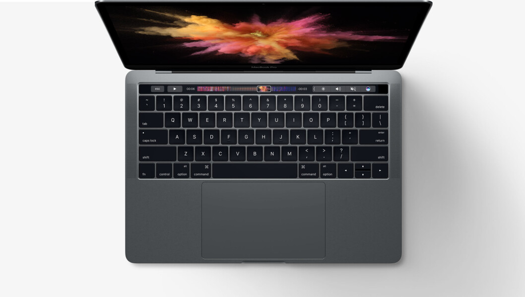 OLED: Gi F i f-tastene, si hei til flerfunksjonell OLED-list (Foto: Apple) OLED: Gi F i f-tastene, si hei til flerfunksjonell OLED-list (Foto: Apple)