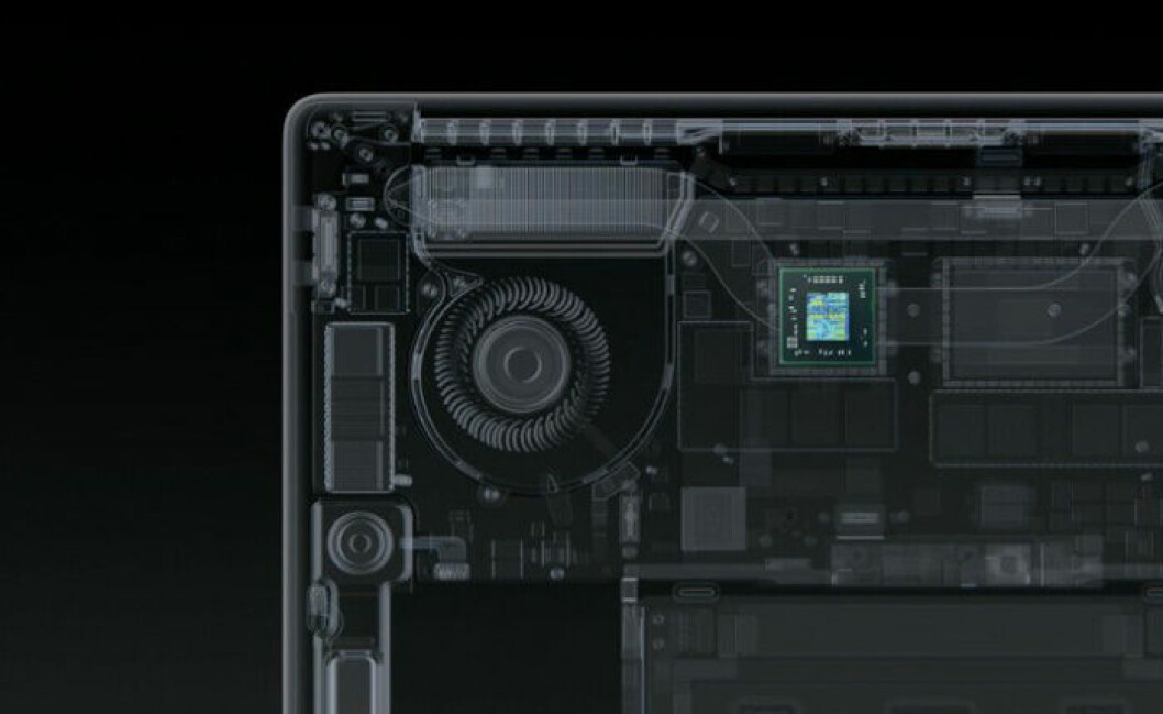 SSD: Rask flashlagring fra Apple. (Foto: Apple)