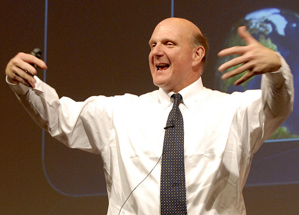 SURFACE: Steve Ballmer støttet Surface-utviklingen, men fikk bare lunken støtte i Microsoft-styret. Arkivfoto SURFACE: Steve Ballmer støttet Surface-utviklingen, men fikk bare lunken støtte i Microsoft-styret. Arkivfoto
