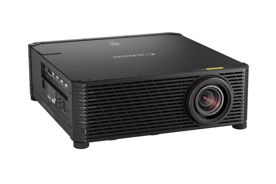 DYR 4K-PROJEKTOR: Canon Xeed 4K600STZ vil trolig koste rundt 650.000 kroner når den kommer på det norske markedet til våren. (Foto: Canon) DYR 4K-PROJEKTOR: Canon Xeed 4K600STZ vil trolig koste rundt 650.000 kroner når den kommer på det norske markedet til våren. (Foto: Canon)