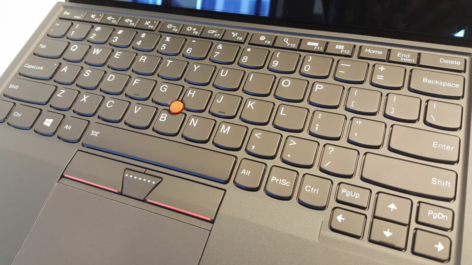 Lenovos tastaturer er fremdeles blant de beste i bransjen.FOTO: Mark Hachman, PC World