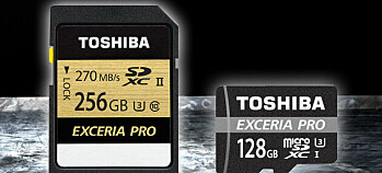 Raske Toshiba-minnekort
