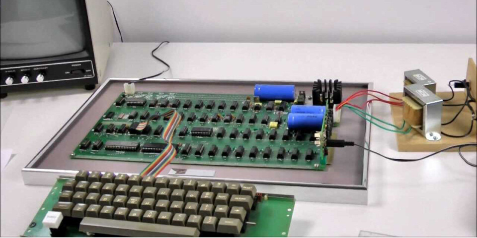 PC: Apple I til $666.66 (Foto: YouTube)