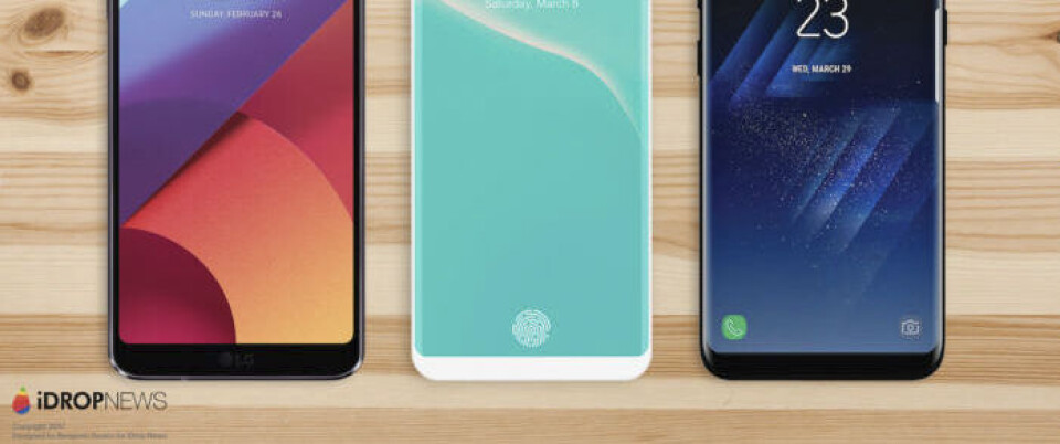 SAMSUNG-SKJERM: Ikke rart at den kommende Iphone 8 kan få et visst Samsung-preg hvis det er Samsung som skal produsere OLED-skjermene. (Ill.: Macworld USA/Benjamin Geskin for Idropnews) SAMSUNG-SKJERM: Ikke rart at den kommende Iphone 8 kan få et visst Samsung-preg hvis det er Samsung som skal produsere OLED-skjermene. (Ill.: Macworld USA/Benjamin Geskin for Idropnews)