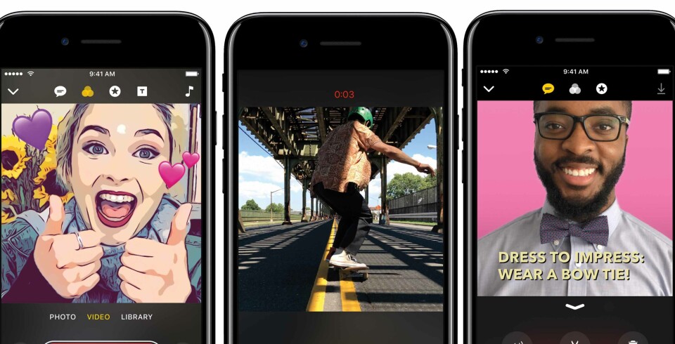CLIPS: Moro med filtre (Foto: Apple) CLIPS: Moro med filtre (Foto: Apple)