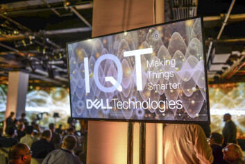 SMART: Dell EMC kaller Tingenes Internett for IQT i stedet for IOT for å markere at selskapet vil bidra til at sensorene skal bli smartere enn i dag. (Foto: Dell)